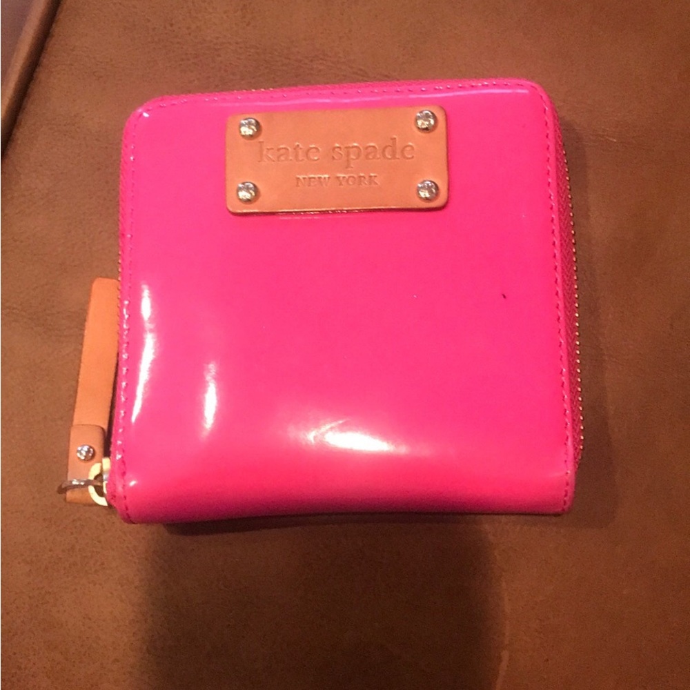 Kate Spade zippy wallet and card holder